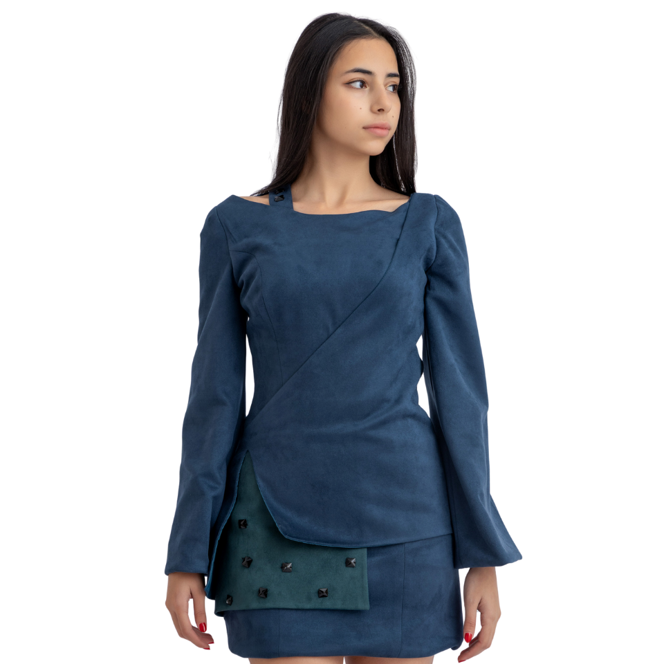 Suede Dress