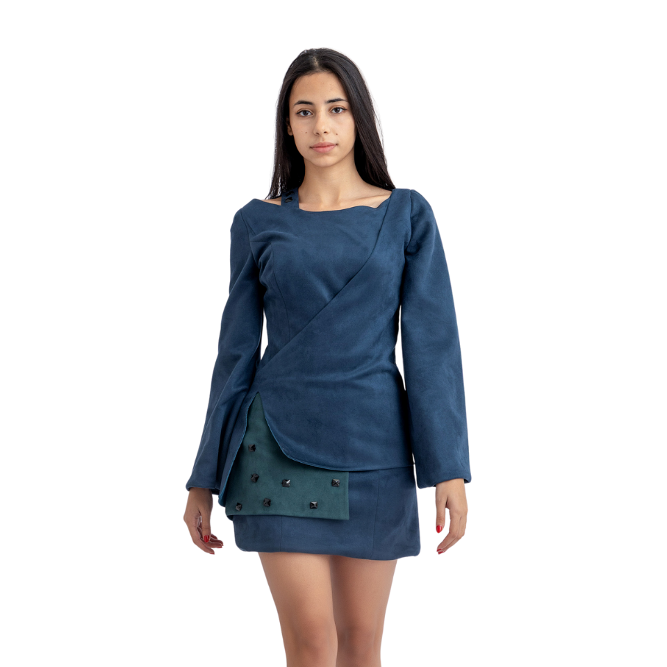 Suede Dress