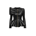 Leather Peplum